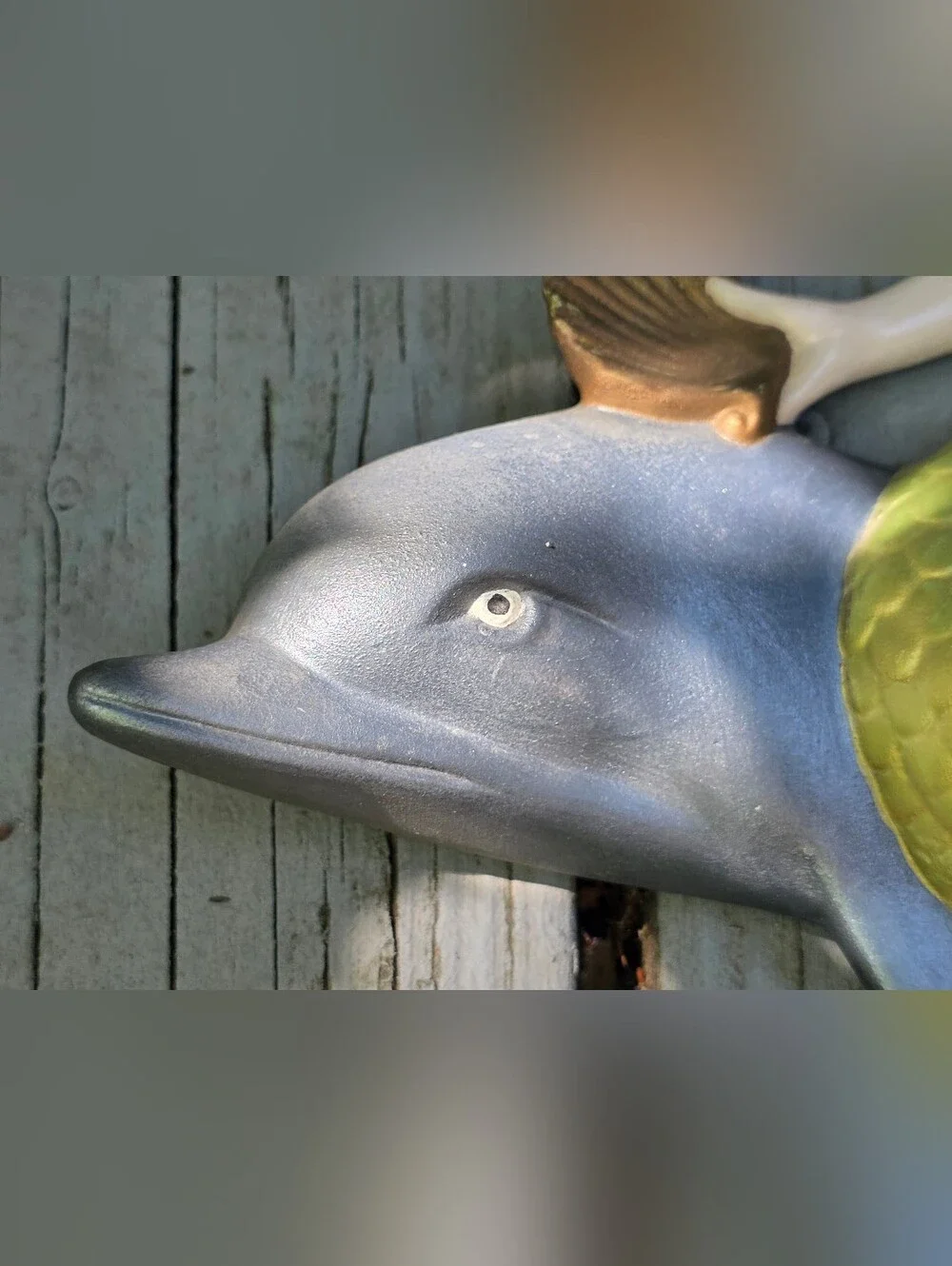 Mermaids Riding Dolphins Wall Art Pair - Coastal Décor